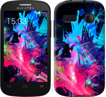

Чехол Абстрактный чехол для Alcatel One Touch Pop C3 4033D 856262