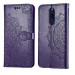 Фото Кожаный чехол-книжка Art Case с визитницей для Xiaomi Redmi 8 (Фиолетовый) на vchehle.ua
