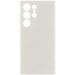 Чехол Silicone Cover Lakshmi Full Camera (AAA) для Samsung Galaxy S23 Ultra (Белый / White)