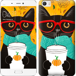 

Чохол Осінній кіт для Xiaomi MI5 639797