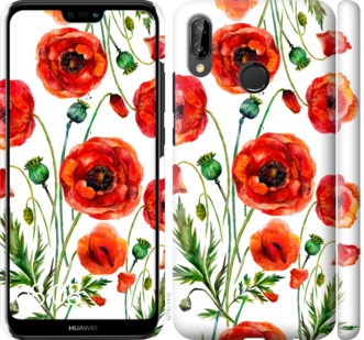 

Чохол Намальовані маки на Huawei P20 Lite 744149