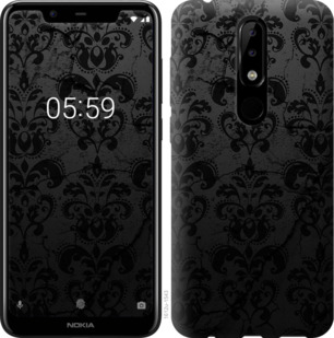 

Чохол Візерунок чорний на Nokia 5.1 Plus 878802