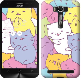 

Чехол Котики для Asus ZenFone 2 Laser ZE500KL 565741