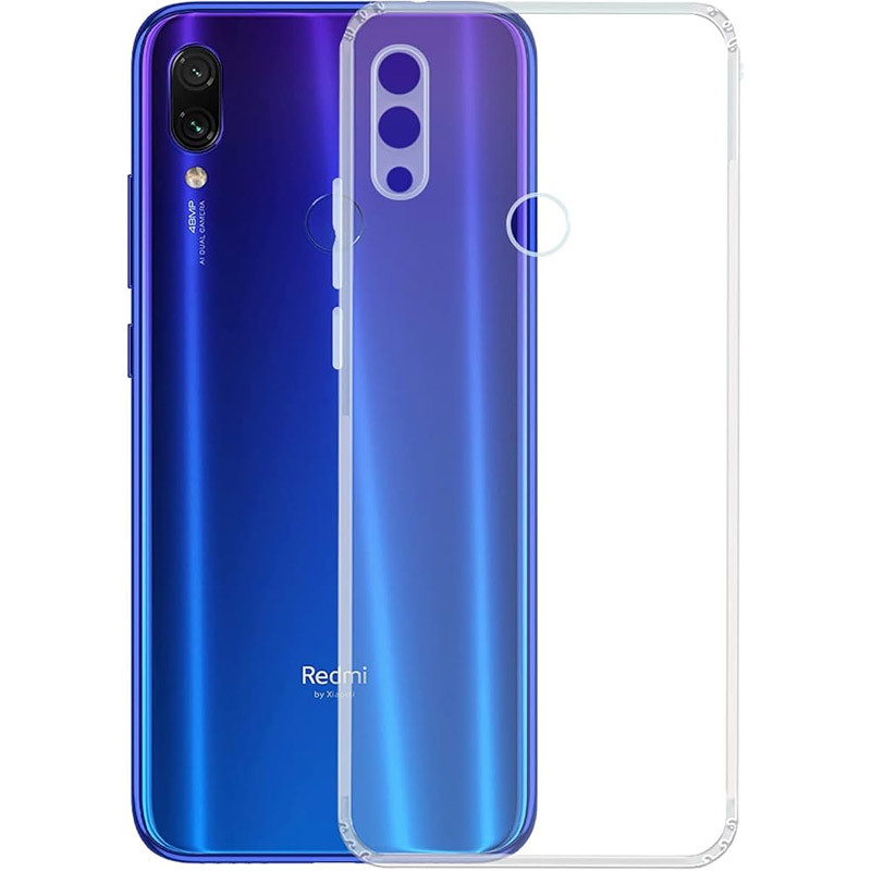 TPU чехол Epic Transparent 1,5mm Full Camera для Xiaomi Redmi 7 (Бесцветный (прозрачный))