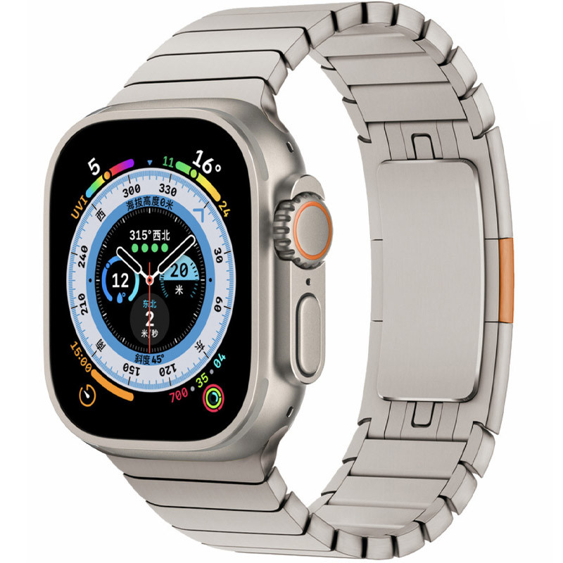 Ремешок Steel для Apple Watch 38/40/41/42mm(ser.10) (140-190mm) (Steel)
