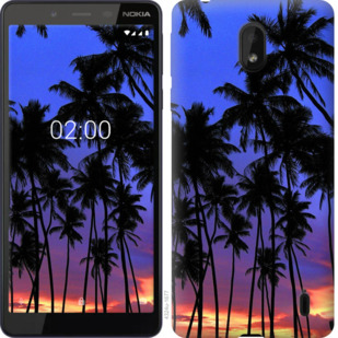 

Чехол Пальмы для Nokia 1 Plus 790181