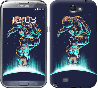 

Чохол Космонавт на скейтборді на Samsung Galaxy Note 2 N7100 591235