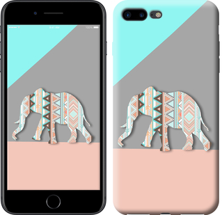 

Чехол Узорчатый слон для iPhone 8 Plus 658792