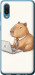 Чехол Funny Capybara CEO Working для Samsung Galaxy A02 A022G