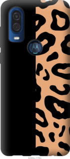 Чехол Пятна леопарда для Motorola One Vision