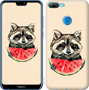 

Чохол Єнотик з кавуном для Huawei Honor 9i 911392