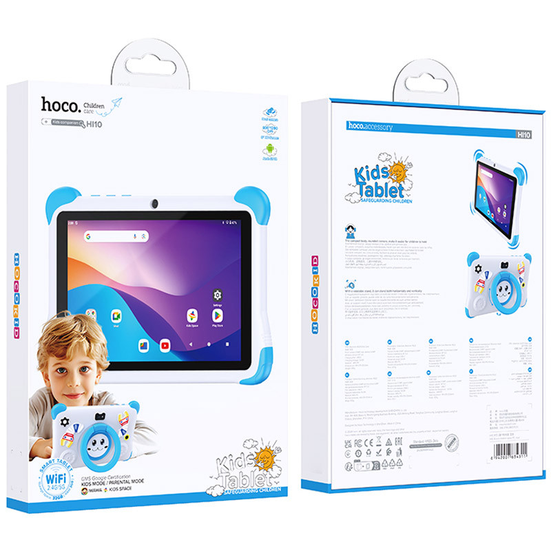 Купить Детский планшет Hoco HI10 8'' (Blue) на vchehle.ua