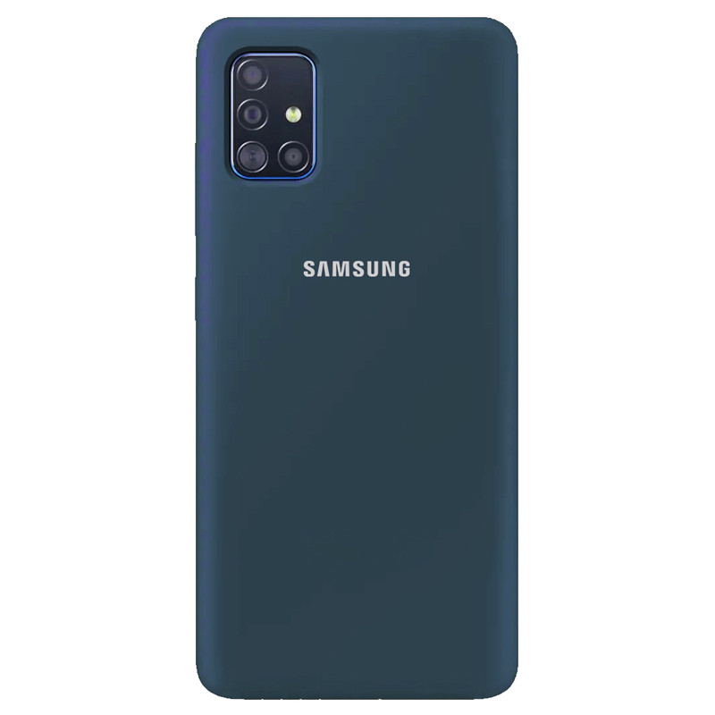 

Чохол Silicone Cover Full Protective (AA) на Samsung Galaxy A51 (Синій / Cosmos blue, Синій / Cobalt) 906264