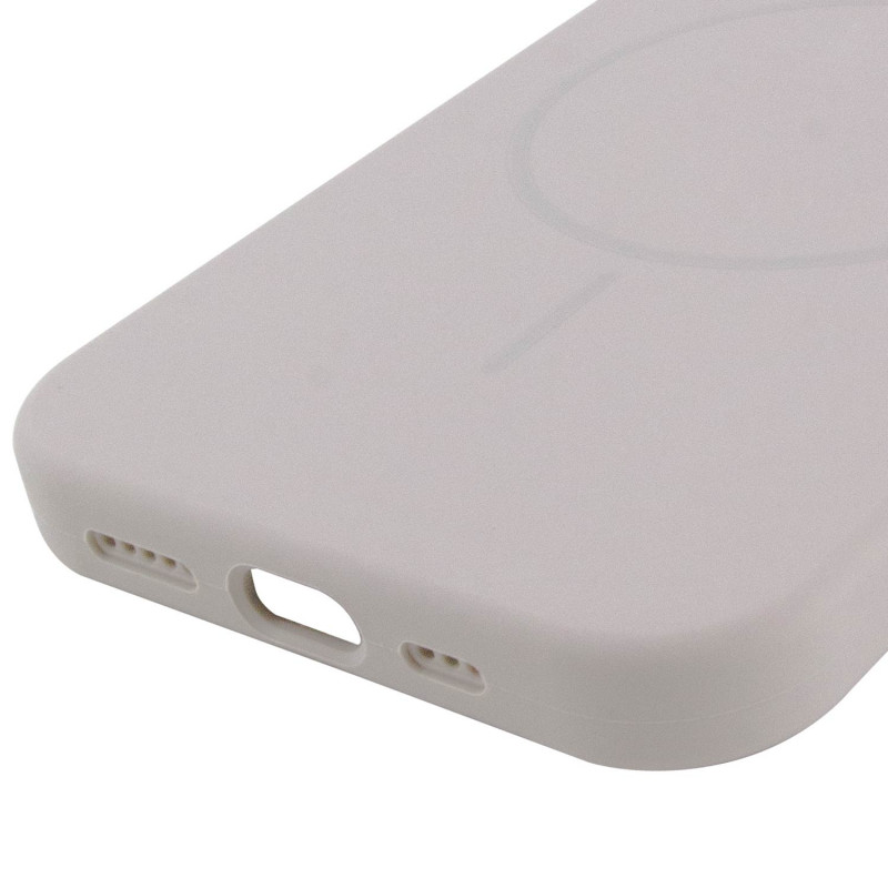 Купить Чехол Silicone Case Full Protective (AA) NO LOGO with Magnetic Safe для Apple iPhone 11 Pro (5.8") (Серый / Light Grey) на vchehle.ua