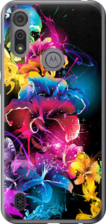 

Чехол Абстрактные цветы для Motorola E6i 1634245