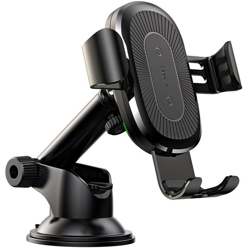 Автодержатель с БЗУ Baseus Wireless Holder Osculum Type (WXYL-A01)
