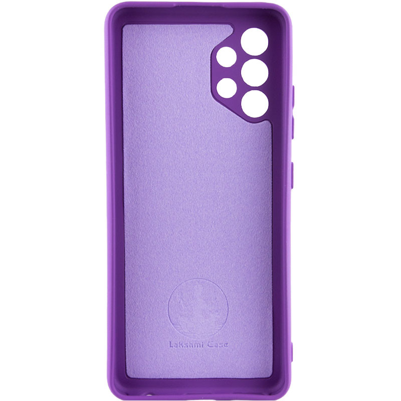 Фото Чехол Silicone Cover Lakshmi Full Camera (A) для Samsung Galaxy A32 4G (Фиолетовый / Purple) на vchehle.ua