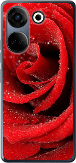 Чохол Червона троянда на Tecno Camon 20 Pro