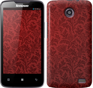 

Чехол Чехол цвета бордо для Lenovo A820 649895
