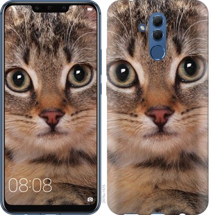 

Чохол Смугастий котик на Huawei Mate 20 Lite 675835
