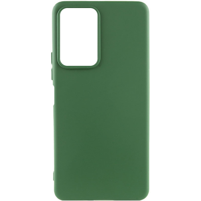 Чохол Silicone Cover Lakshmi (AA) на Xiaomi Poco X5 Pro 5G / Note 12 Pro 5G (Зелений / Dark green)