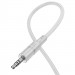 Аудіо кабель Aux Hoco UPA27 Spirit transparent (Lightning to AUX 3.5mm) (1.2m) (Gray) в магазині vchehle.ua