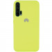 Чехол Silicone Cover Full Protective (AA) для Huawei Honor 20 Pro (Желтый / Lemon)