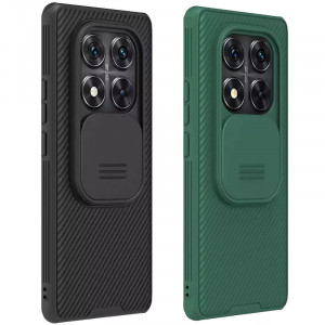 Карбоновая накладка Nillkin CamShield Pro для Xiaomi Redmi Note 14 Pro+ 5G