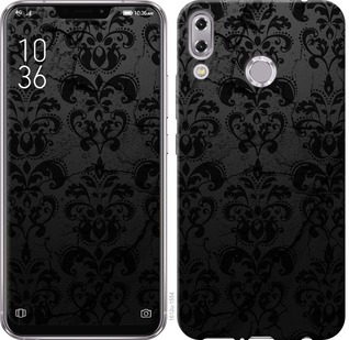 

Чехол узор черный для Asus Zenfone Max Pro M2 ZB631KL 703245