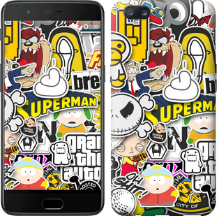 

Чехол Popular logos для OnePlus 5T 628227
