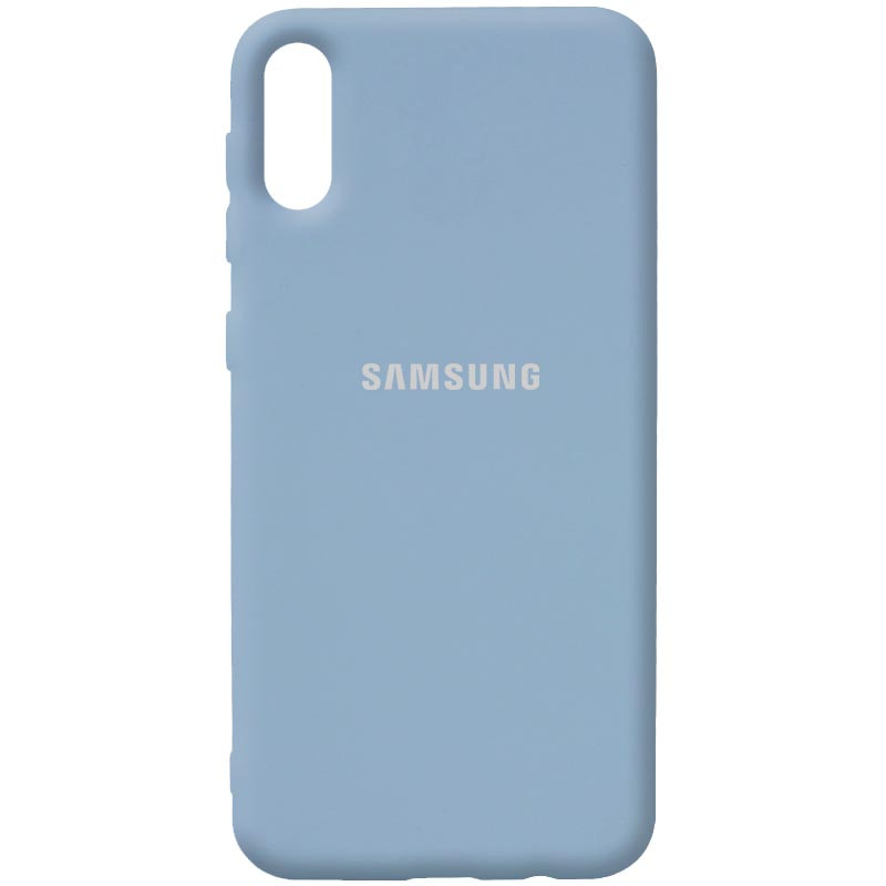 

Чохол Silicone Cover Full Protective (AA) на Samsung Galaxy A02 (Блакитний / Lilac Blue) 1136889