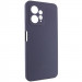 Фото Чехол Silicone Cover Lakshmi Full Camera (AAA) для Xiaomi Redmi Note 12 4G (Темно-синий / Midnight blue) на vchehle.ua
