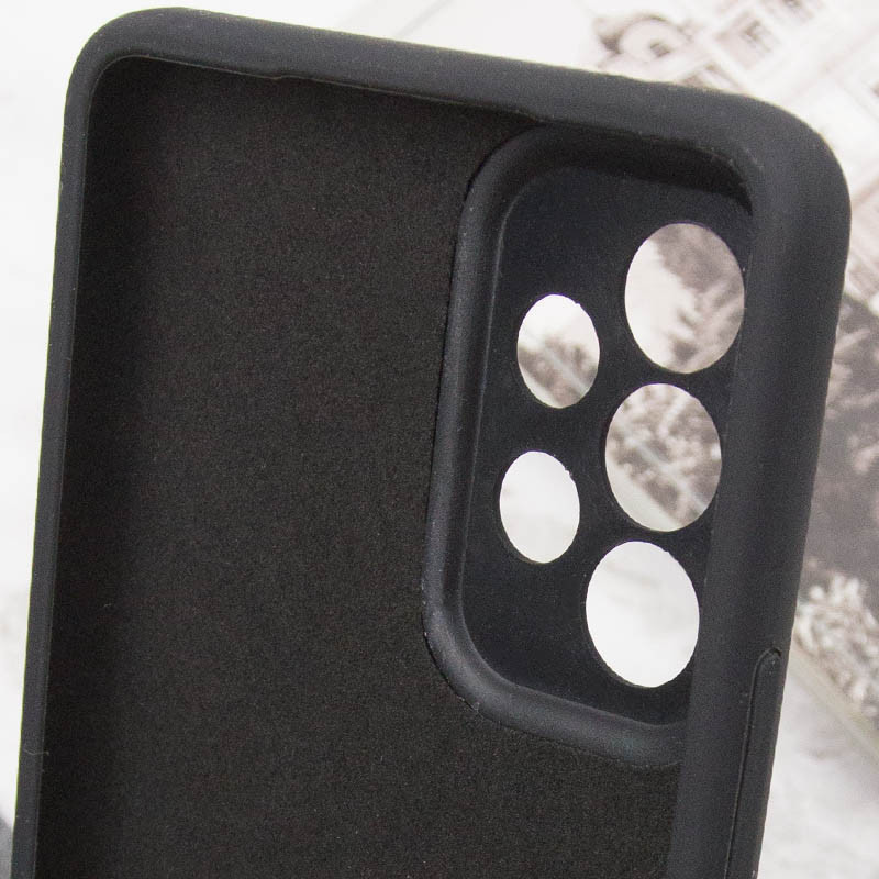 Купити Чохол Silicone Cover Lakshmi Full Camera (AAA) на Samsung Galaxy A52 4G / A52 5G / A52s (Чорний / Black) на vchehle.ua