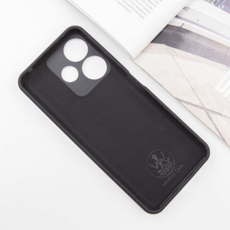 Фото Чохол Silicone Cover Lakshmi Full Camera (AA) на ZTE Blade A75 4G (Чорний / Black) в маназині vchehle.ua