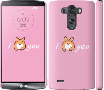 

Чехол Люблю1 для LG D856 Dual G3 804633