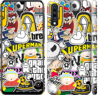 

Чехол Popular logos для Samsung Galaxy A70 2019 A705F 709882