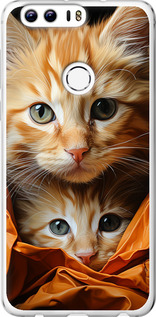 Чехол Котики 2 для Huawei Honor 8