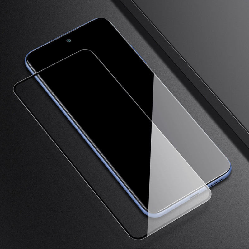 Купить Защитное стекло Nillkin (CP+PRO) для Xiaomi Redmi Note 10 5G / Poco M3 Pro (Черный) на vchehle.ua