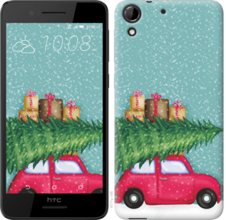 

Чохол Машина з подарунками на HTC Desire 728G 867415