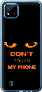 Чохол Don't touch the phone на Realme C20A