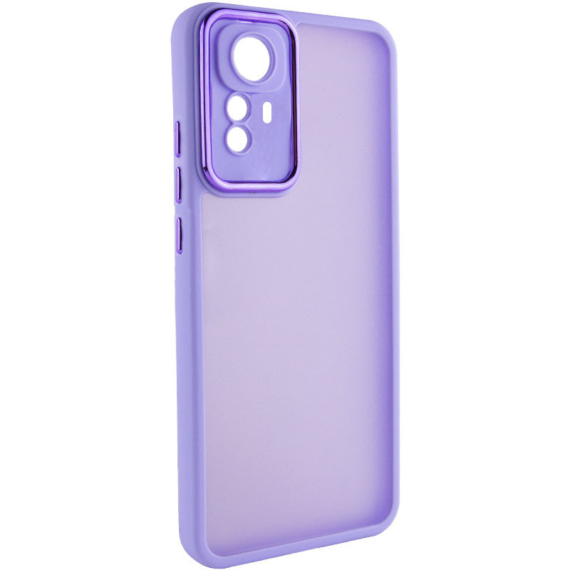 TPU+PC чохол Accent на Xiaomi Redmi Note 12S (White / Purple)