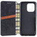 Шкіряний чохол-книжка GETMAN Cubic (PU) на Oppo A3 4G / A3x 4G/ A40m (Чорний) в магазині vchehle.ua