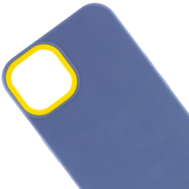 Фото Чохол TPU+PC Bichromatic на Apple iPhone 12 Pro Max (6.7") (Blue / Yellow) на vchehle.ua