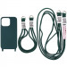 Чохол TPU two straps California на Apple iPhone 13 Pro (6.1") (Зелений / Forest green)