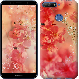 

Чохол Рожеві квіти на Huawei Y6 Prime 2018 673286