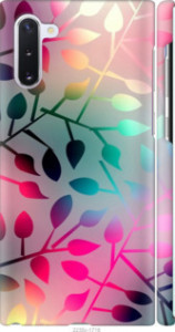 Чехол Листья для Samsung Galaxy Note 10