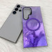 Фото Чехол TPU Shiny Mountain Magnetic Fit для Samsung Galaxy S24 Ultra (Purple) в магазине vchehle.ua