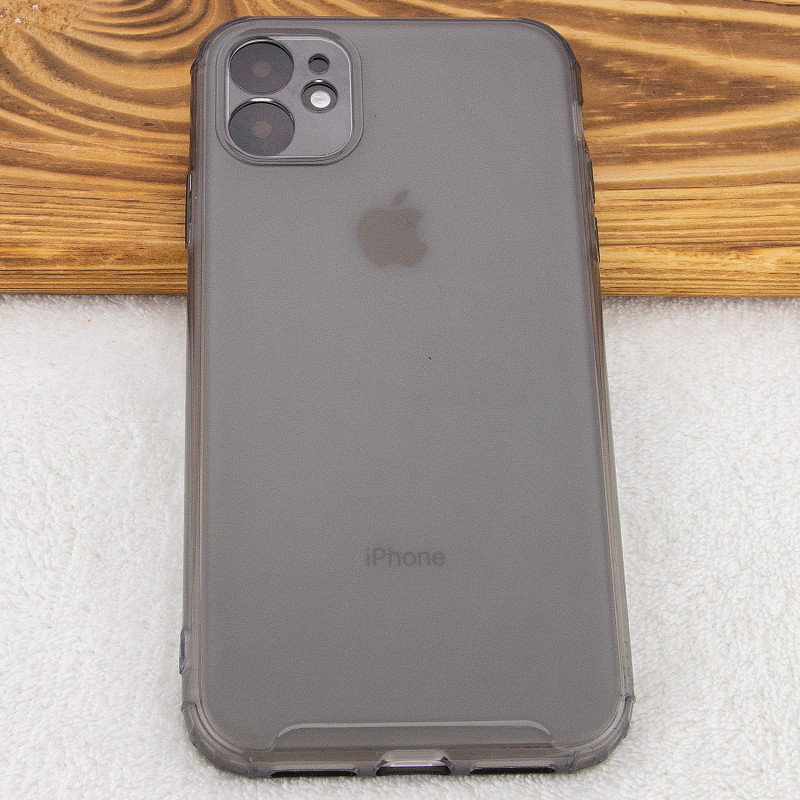 Фото TPU чохол Сolor matte на Apple iPhone 11 (6.1") (Чорний) в маназині vchehle.ua