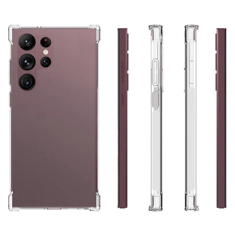 Купить TPU чехол Epic Ease с усиленными углами для Samsung Galaxy S23 Ultra (Бесцветный (прозрачный)) на vchehle.ua