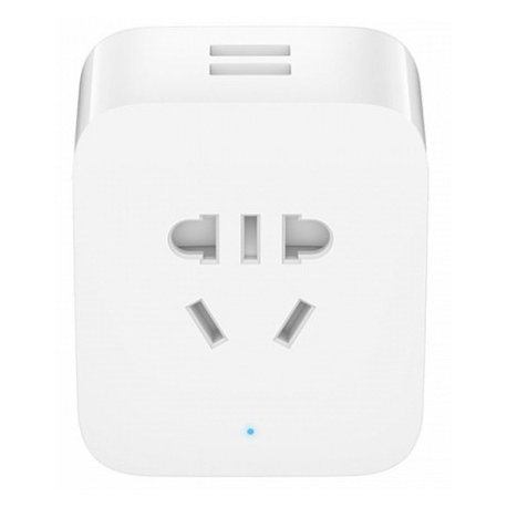 Умная розетка Xiaomi Mi Smart Socket Wi-Fi Enhanced Edition (2 USB) White (ZNCZ03CM) (GMR4007CN) (Белый)